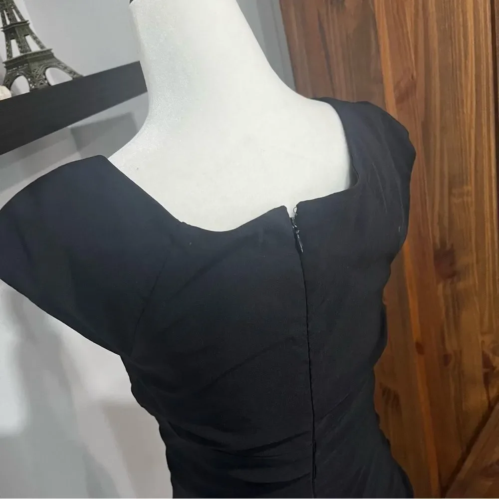 Le Chateau Beautiful Black Dress - Picture 7 of 12